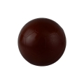 Palla di cioccolato fondente "Soccer ball del tifoso" nero azzurro - 150 g